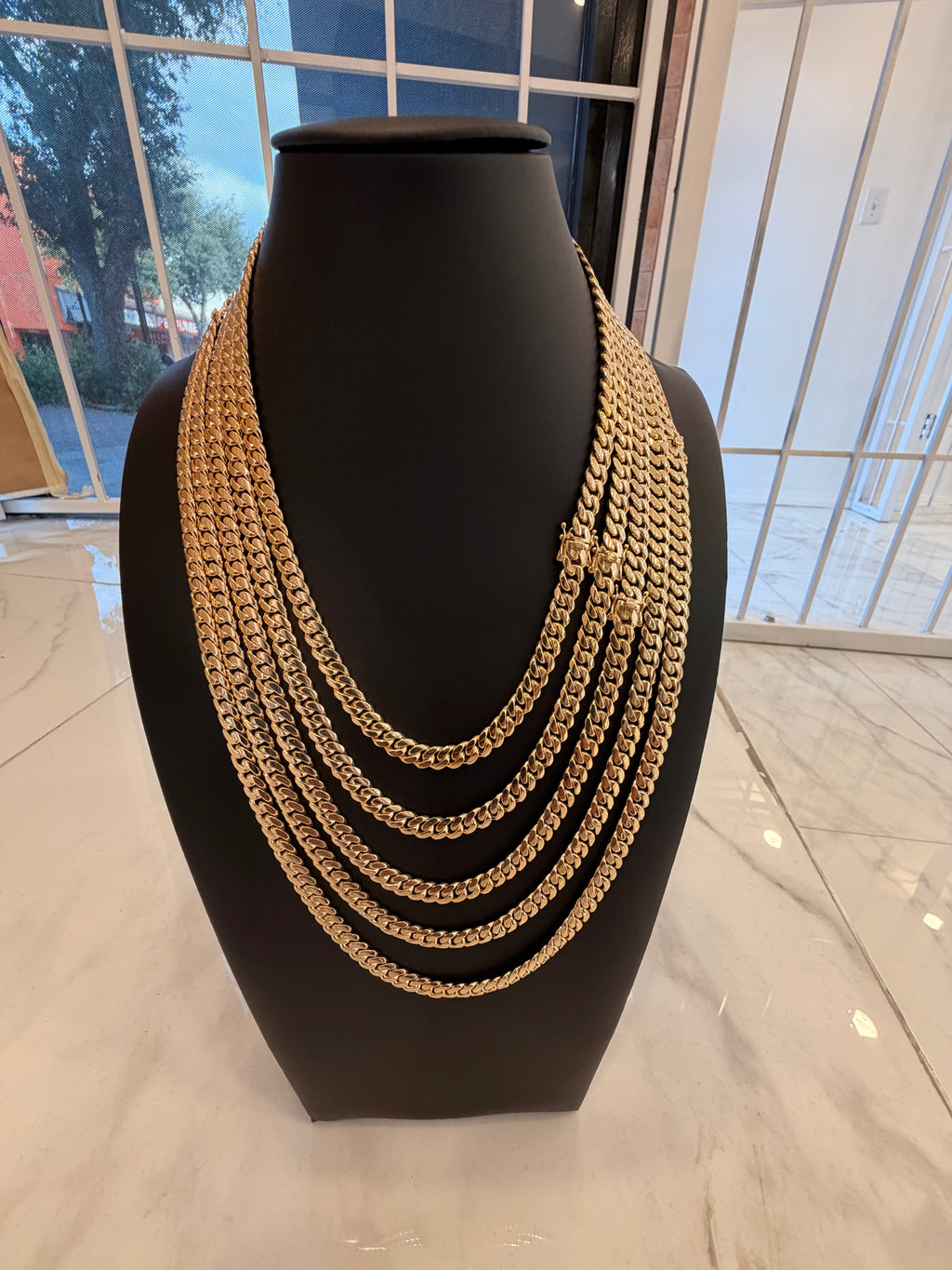 CADENA CUBAN LINK ORO 10K
