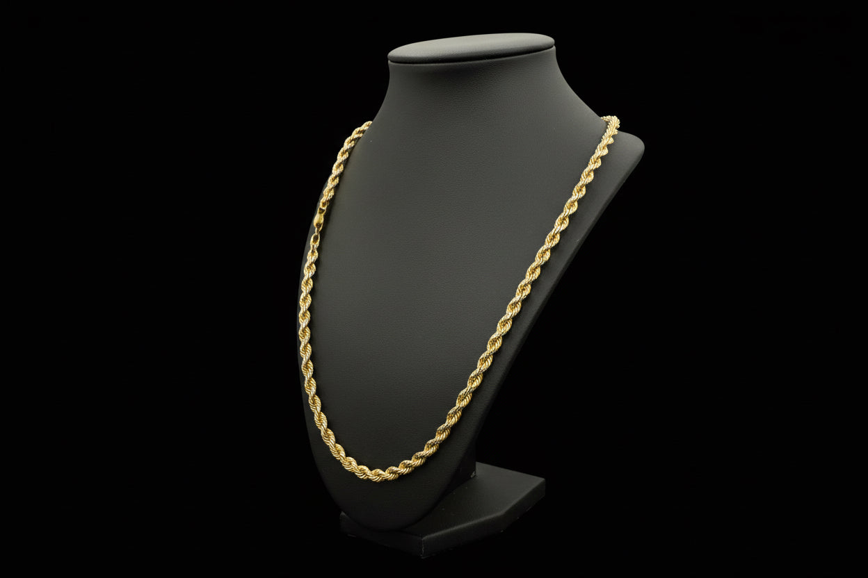 Cadena Estilo Rope Solida